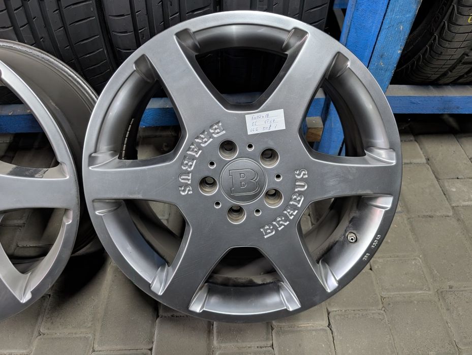ДИСКИ З ЄВРОПИ‼️Оригінальні диски BRABUS 5*112 R18 Mercedes