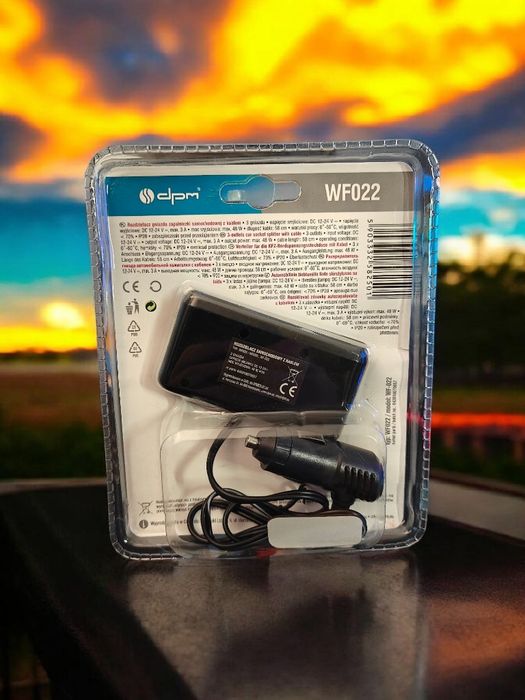 Samochodowy rozdzielacz gniazda zapalniczki x3