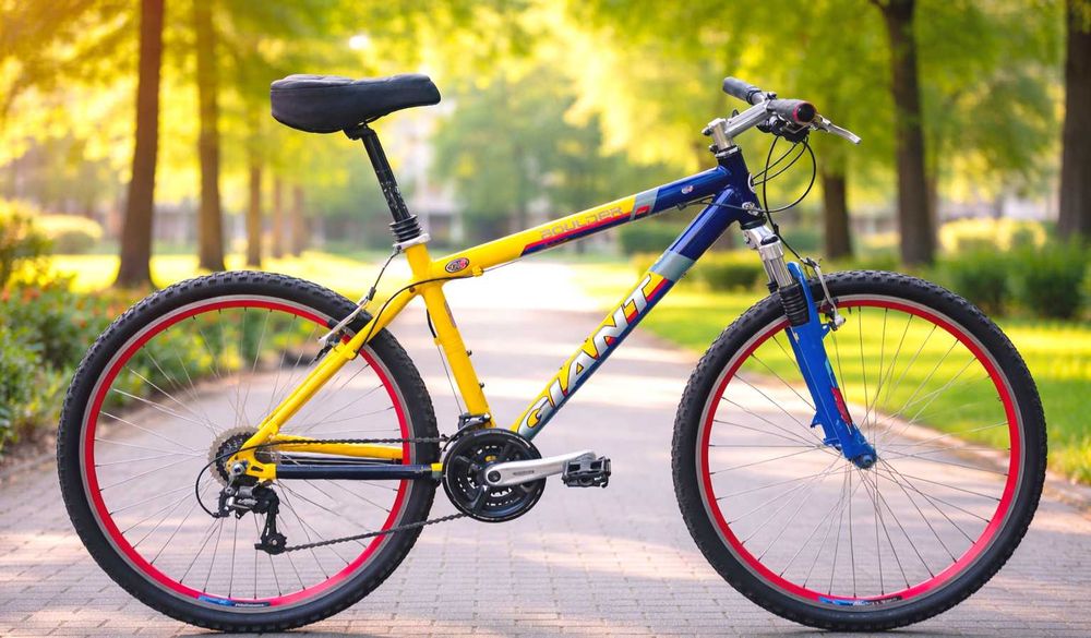 Giant Boulder Team FS retro mtb zawodowy tm