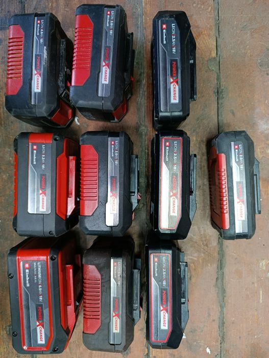 Akumulatory Einhell USZKODZONE