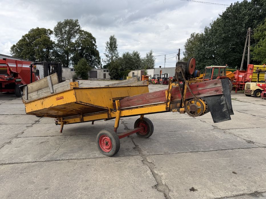 Kosz przyjęciowy bunkier zasypowy do warzyw Spinnenkop