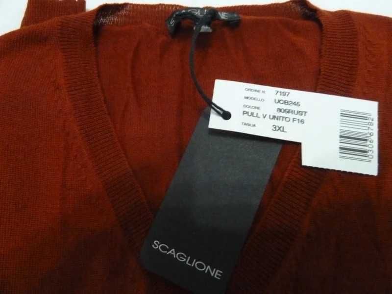 Pulôver novo italiano Scaglione 3XL - SALDO