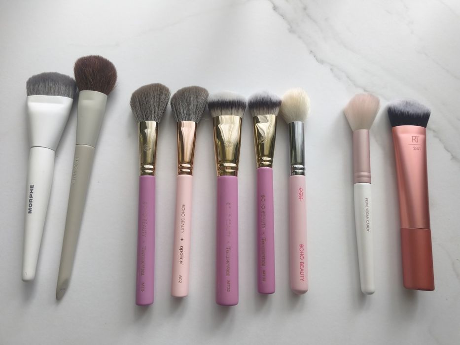 Zestaw pędzli boho beauty, morphe i inne