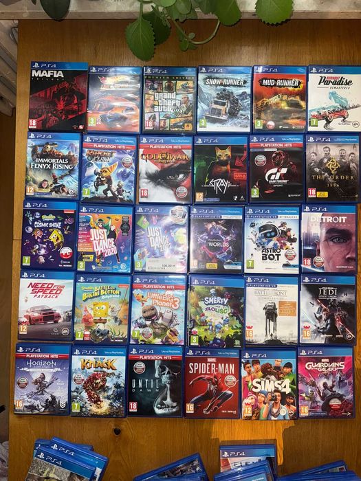 Konsola Ps 4 pro+84 gry i VR