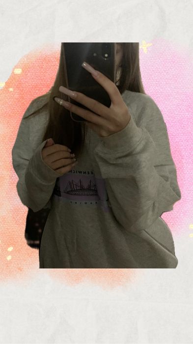 Жіноче сіре худі . Худі.