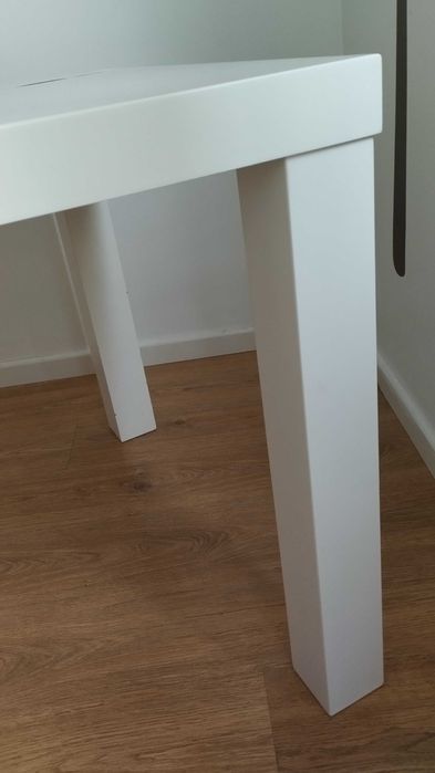 Mesa de jantar/ secretária branca 180x90x76 cm.