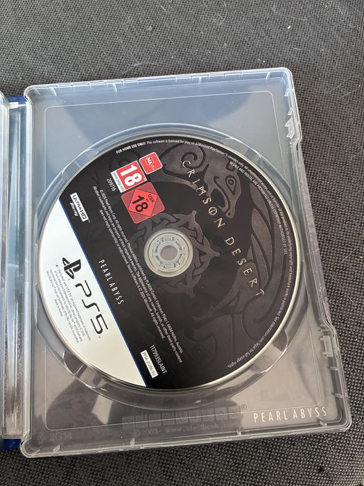 Crimson desert pl steelbook ps5