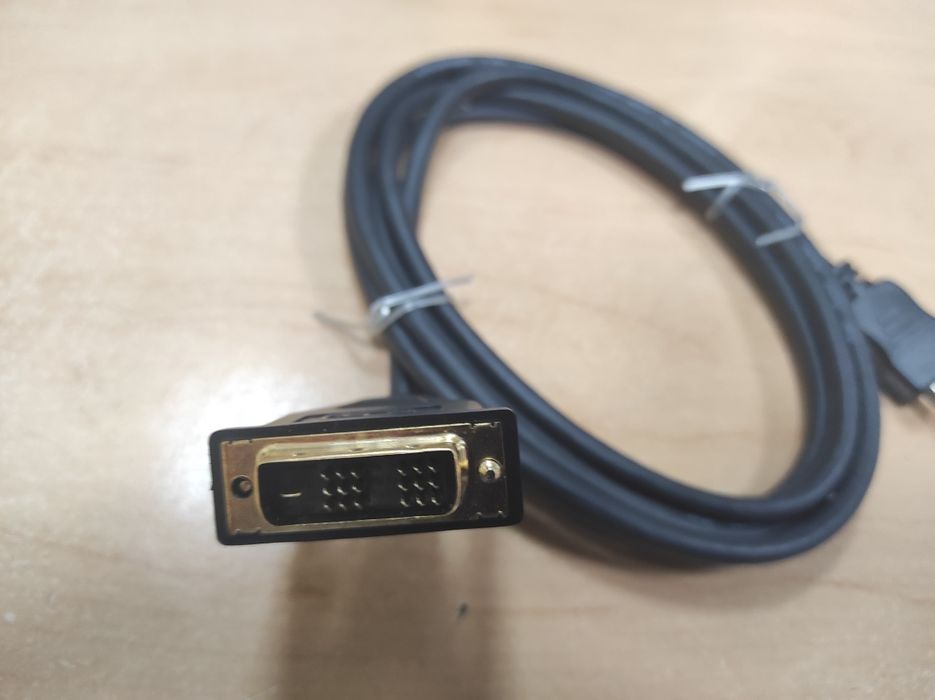 Кабель мультимедійний HDMI to DVI-D 18+1pin M, 1.8m Viewcon (VD 022)