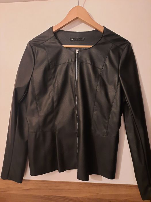 Kurtka ramoneska ze skory ekologicznej