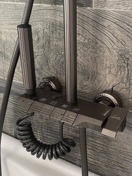 Душевая система з клавішами Boutique Bathroom mini графит