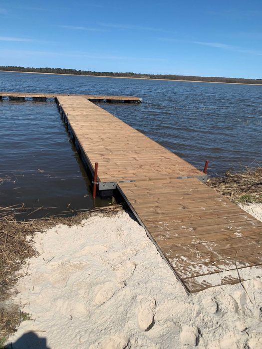 Pomost pływający 2x6 m aluminiowy – modułowy