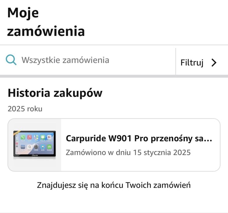 CarPlay Carpruide 9cio calowy