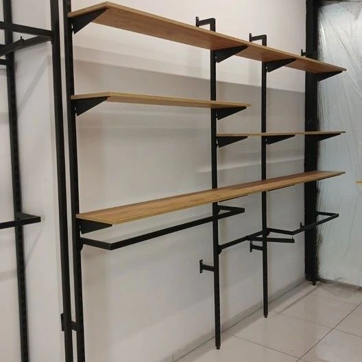 Лофт система для магазину одягу | Торгові стелажі | Вішала | Меблі LOFT