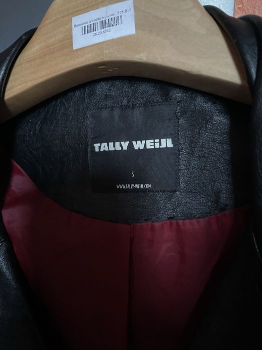 Кожаная куртка Tally Weil