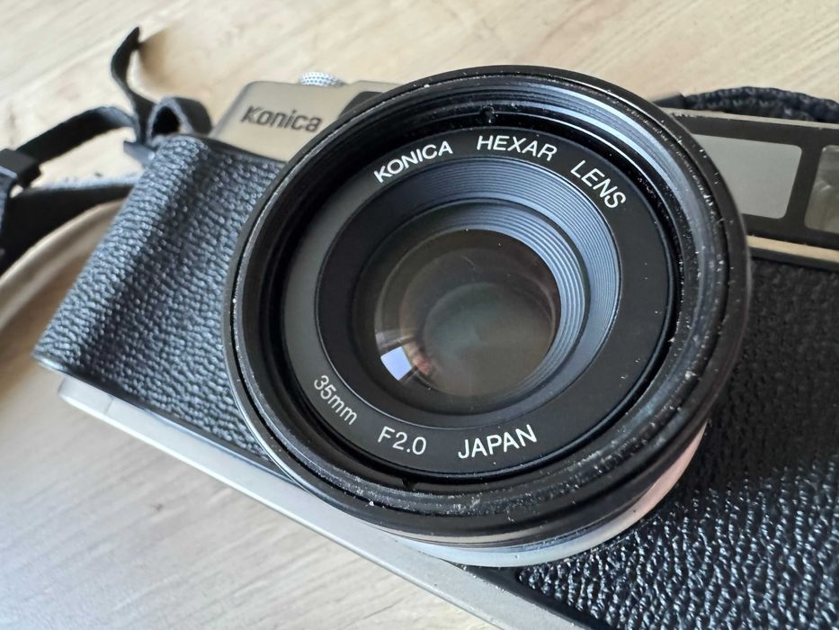 Konica Hexar TITANIUM - fixed lens f/2.0, 35mm, Negatywy 35mm PROMO