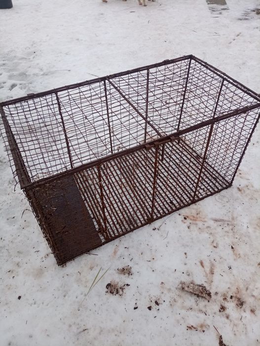 Продам металеві клітки для нутрій