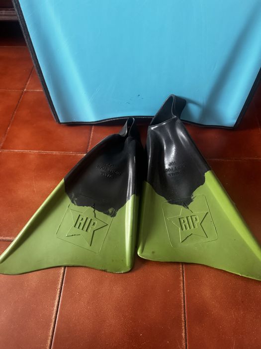 Prancha bodyboar dave winchester + pes de pato