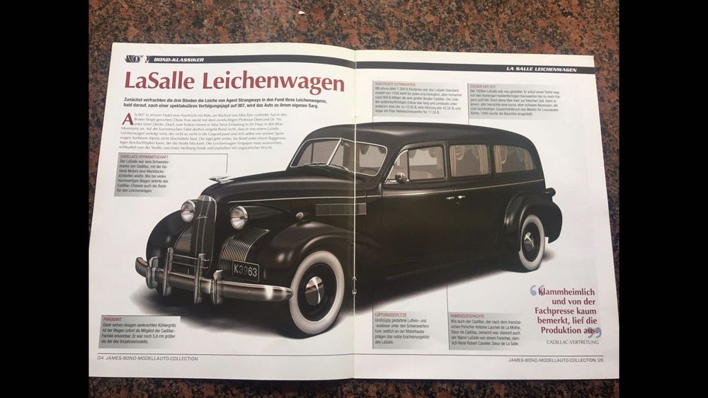 1939 La Salle  Hearse катафалк 1:43