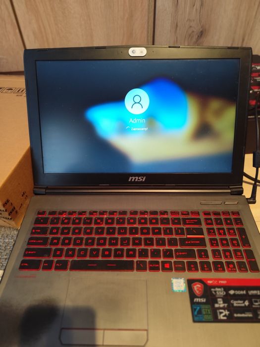 Laptop msi GV62 7RD