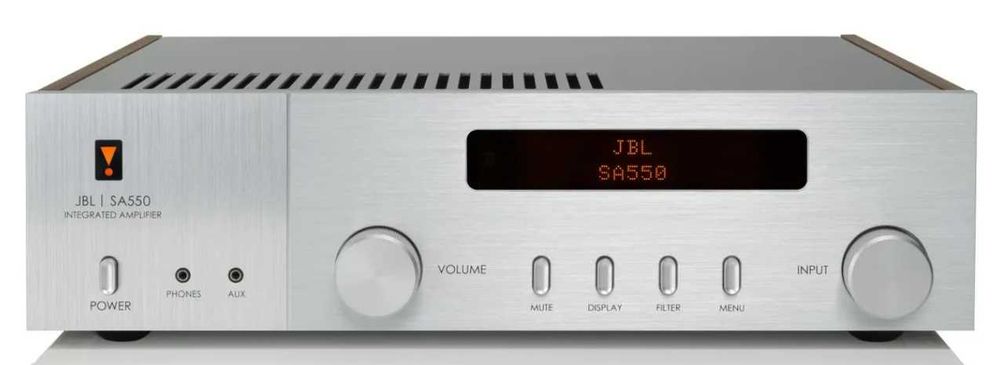 Wzmacniacz stereo zintegrowany - JBL SA550 Classic Srebrny EX DEMO