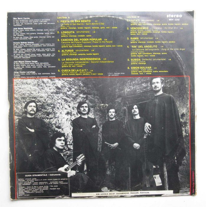 INTI ILLIMANI - Viva Chile! (LP)