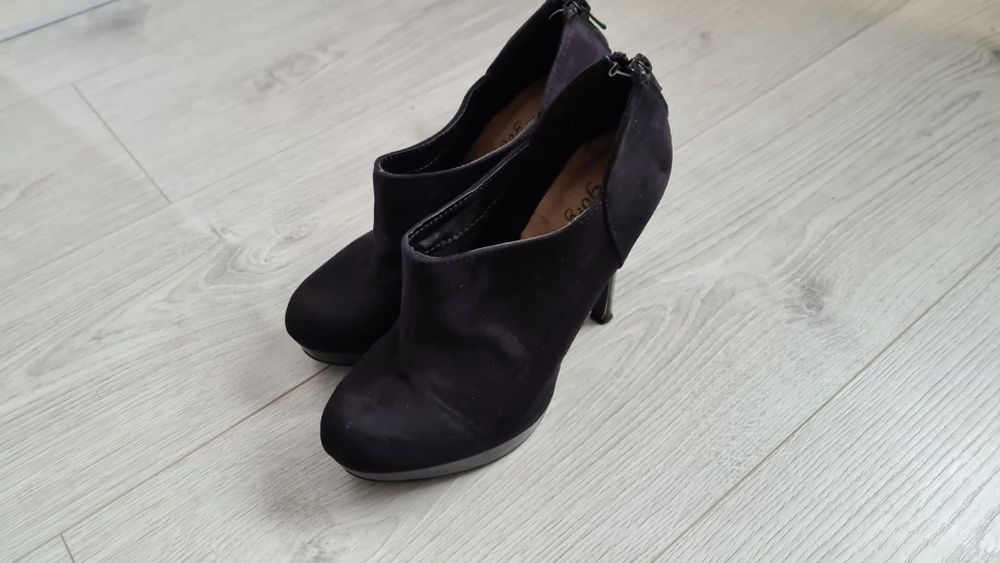 Botki na platformie i obcasie Your feet look Gorgeous, rozm. 36