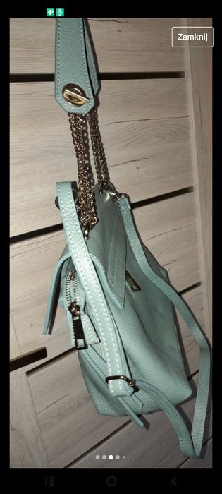 Nowa torebka listonoszka vera pelle