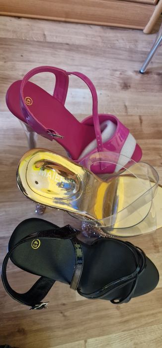 Buty do tańca na wysokiej szpilce nowe