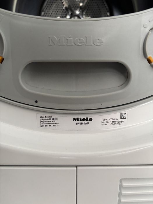 Сушильна машина Mille, TWJ680WP