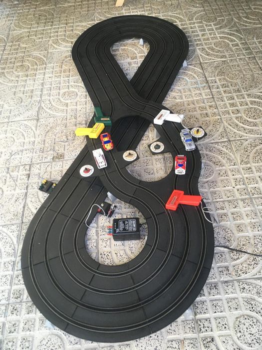 Pista de carros telecomandados
