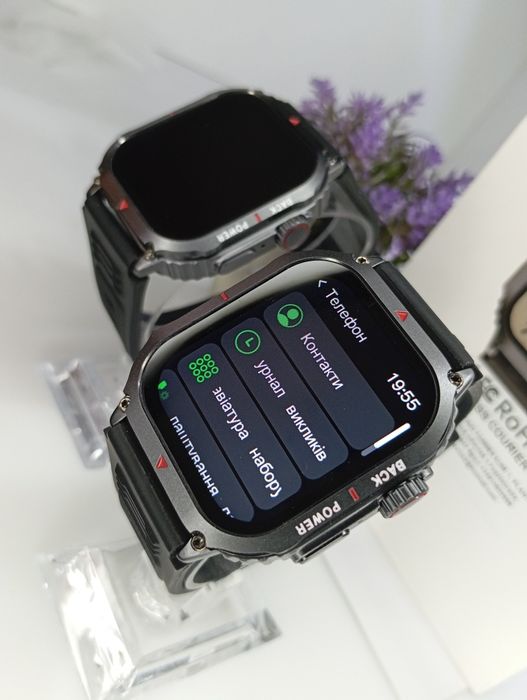 ‼️ Смарт годинник Lemfo DK66 AMOLED екран NFC Smart watch Чоловічій‼️