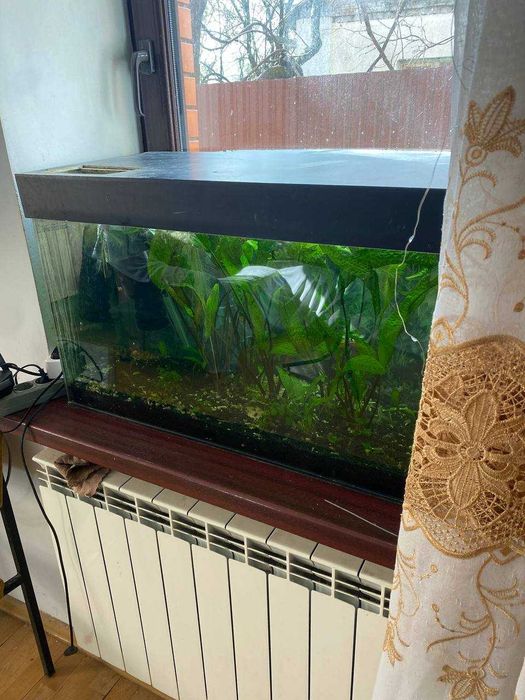 Акваріум 115 літрів з обладнанням