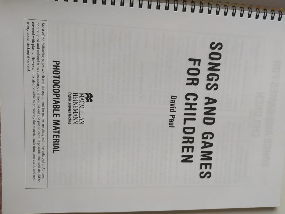 Nowa: SONGS AND GAMES FOR CHILDREN Photocopiable książka + audio