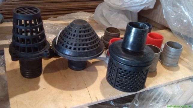 Штуцера для мотопомпы, ножки, фильтра,хомуты, комплектация мотопомпы