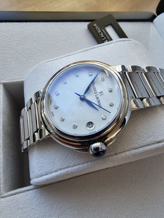 Maurice Lacroix Fiaba FA1004 z diamentami