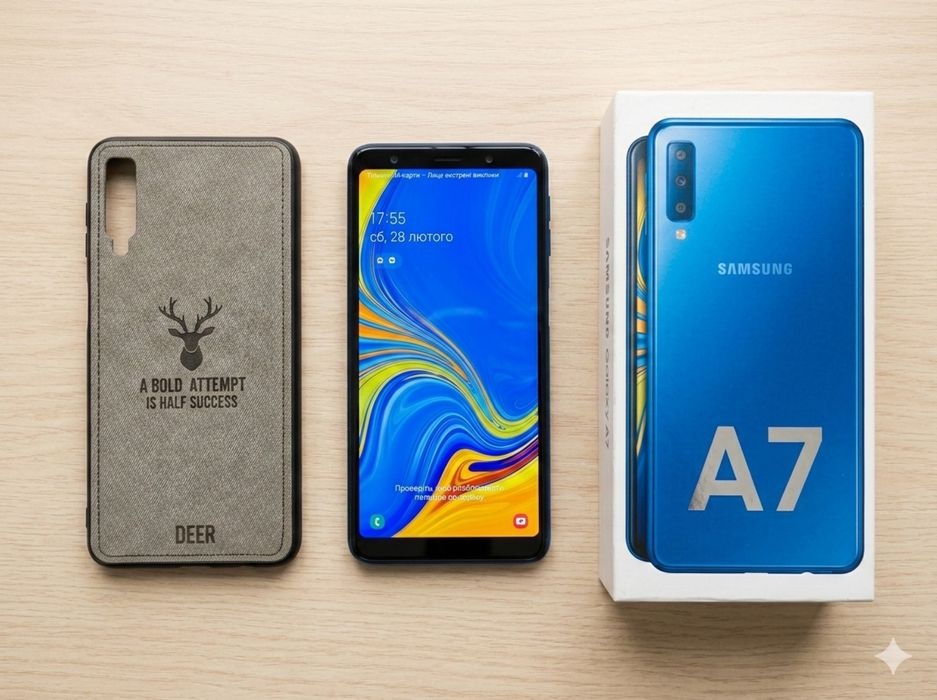 Б/У Samsung Galaxy A7 2018 4/64 Blue