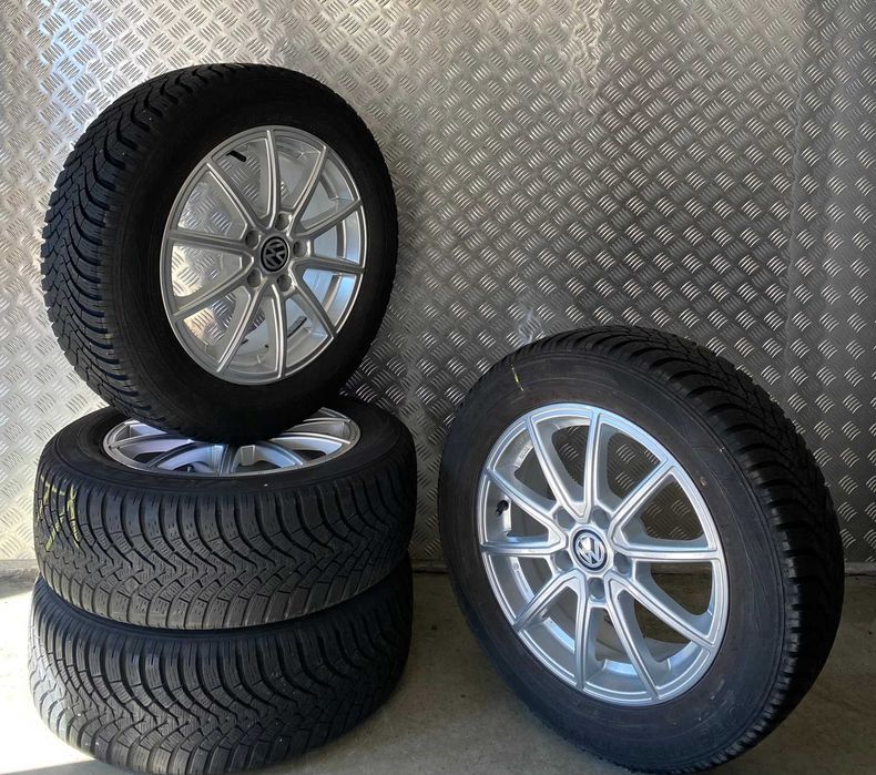 Koła 6,5x16 ET39,5 5x112 VW Falken 205/60R16 Adax Koźle