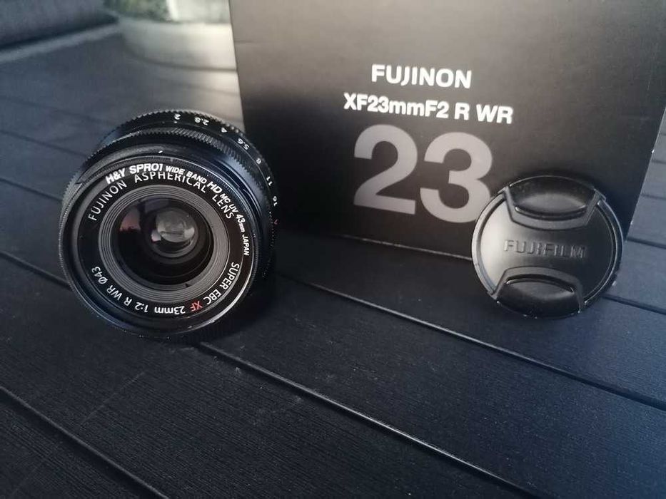 Fujifilm Fujinon XF 23mm f/2 R WR – stan idealny, + GRATIS UV !