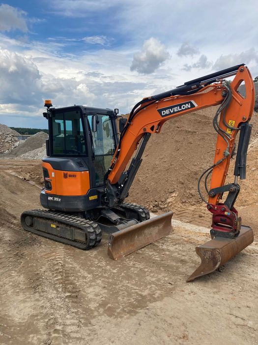 Develon DX35 Z 7 Doosan DX 35 Wacker Neuson EZ 50 CAT 304 Klima PowerTilt. 4 tony