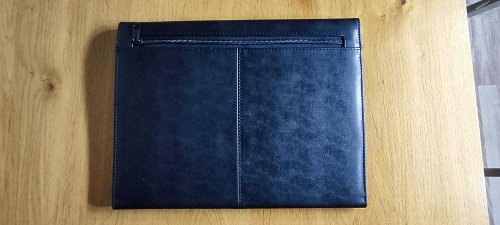 Teczka na dokumenty z notesem, Aktówka, Organizer, A4 Slim