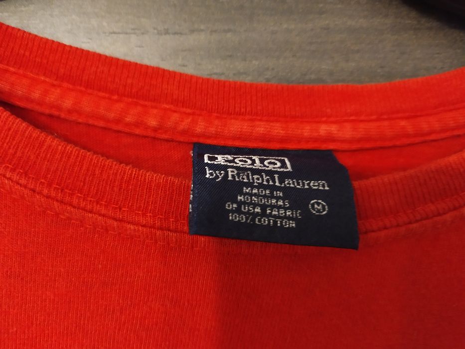 Oryginalna koszulka, long sleeve, długi rękaw z długim rękawem Ralph L