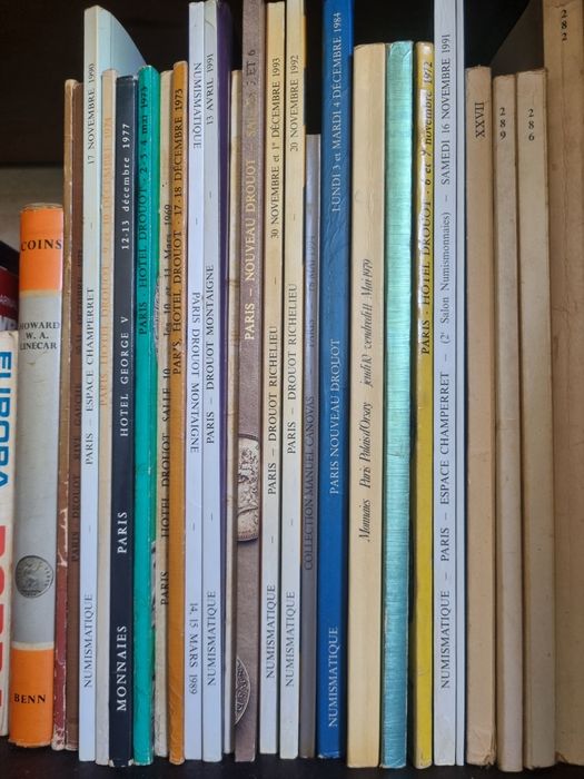 Lote Livros Numismática