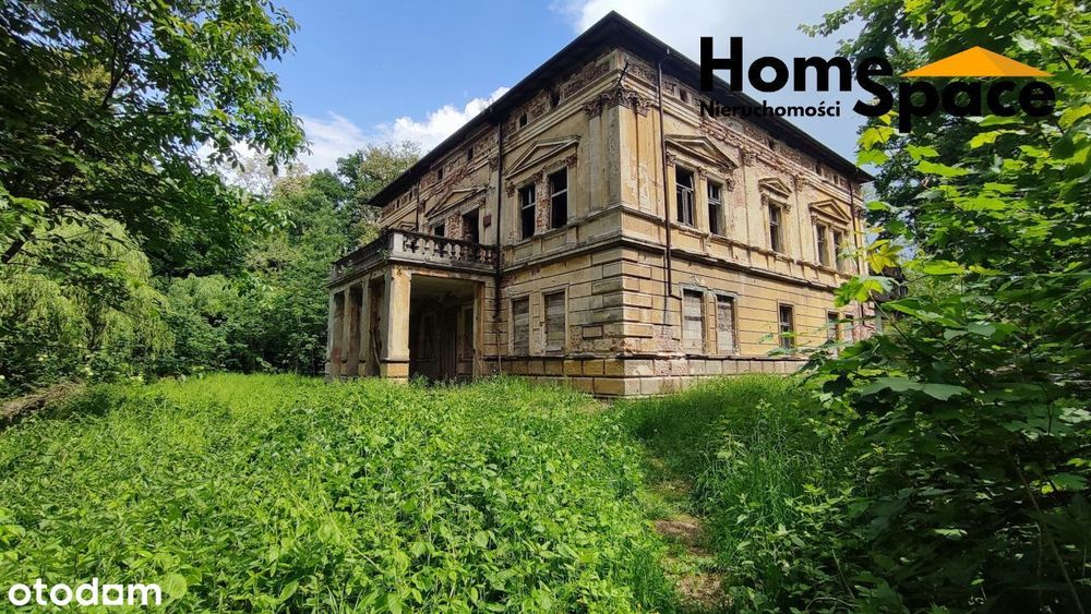 Pałac Kellermanów z XIXw. w Żuklinie