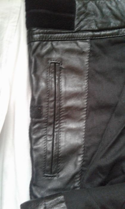 Кожаные утеплённые штаны для охотников , рыбаков , работе на улице .