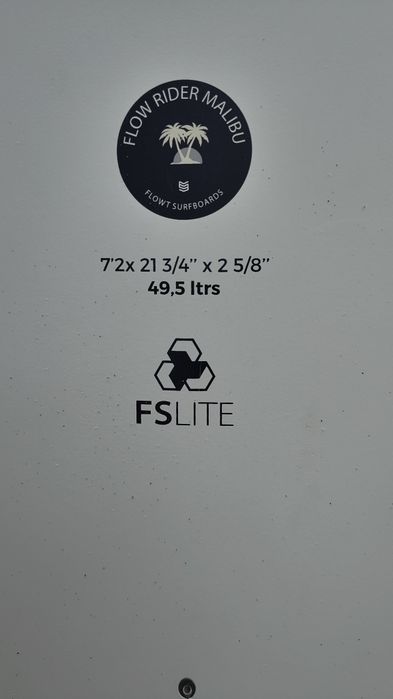 Prancha surf Flowt 7.2 49.5 litros