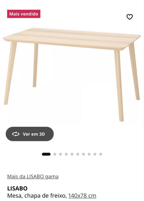 Mesa lisabo Ikea
