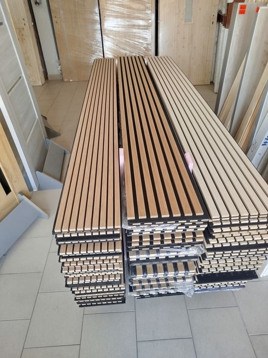 Lamelki, lamele, panel scienny