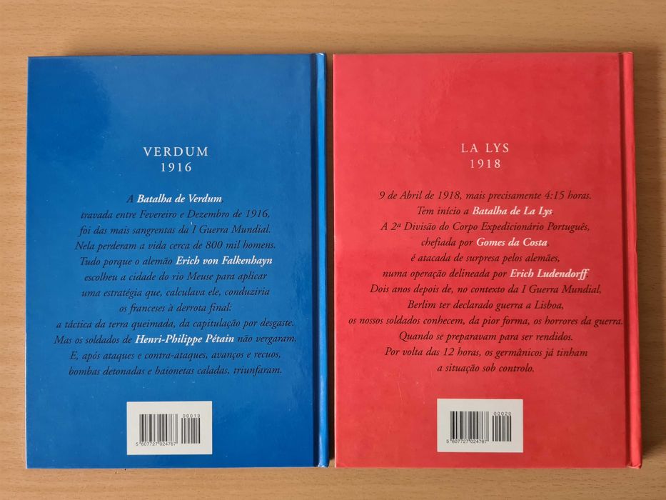 3 livros da coleção "Batalhas da História Universal"