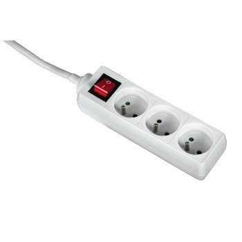 Przedłużacz listwa zasilająca z wyłącznikiem 3 gniazda