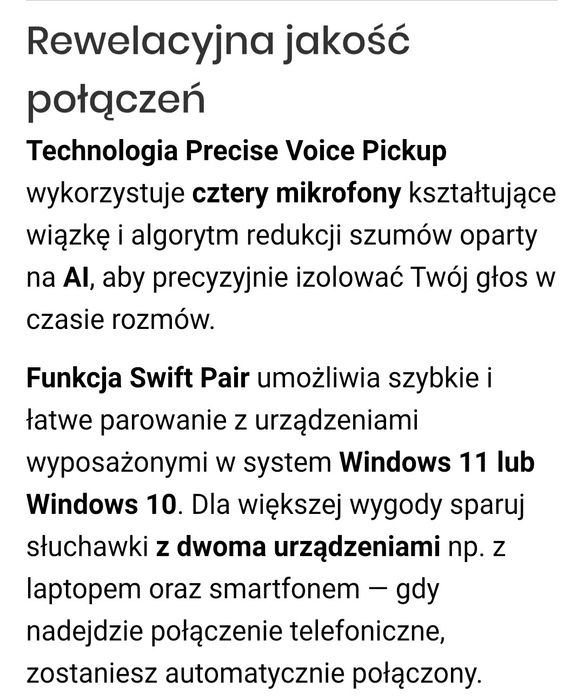 Słuchawki bezprzewodowe SONY WH1000XM5